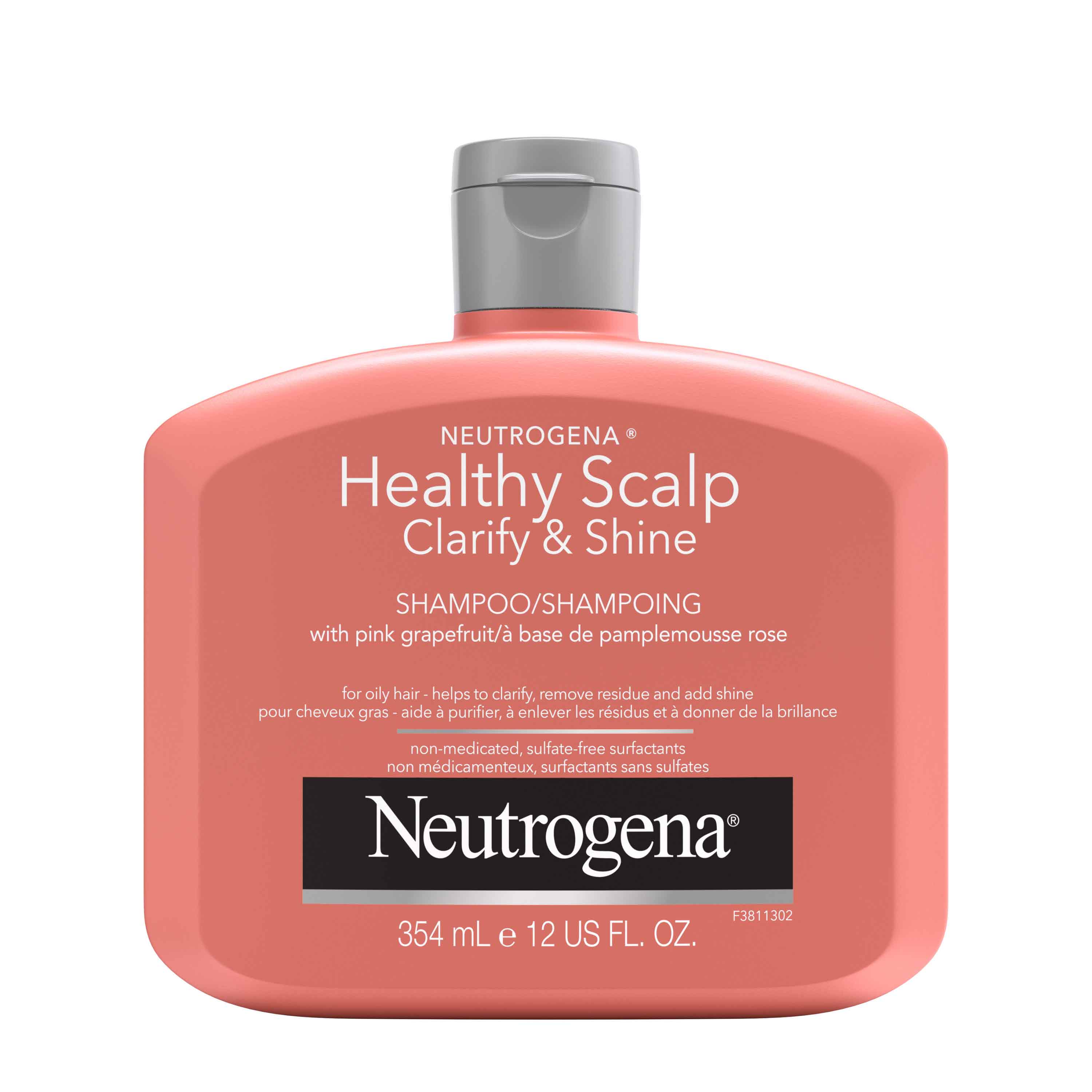 Shampoing NEUTROGENA® Healthy Scalp Clarify & Shine au pamplemousse rose