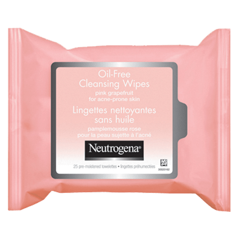 NEUTROGENA® Oil-Free Cleansing Wipes Pink Grapefruit