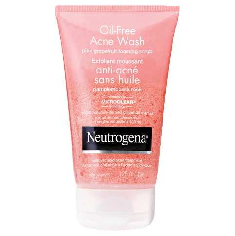 NEUTROGENA® OIL-FREE Pink Grapefruit Foaming Scrub