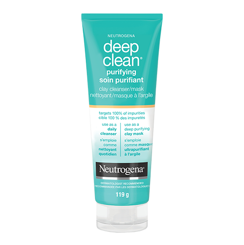 NEUTROGENA Deep Clean® Purifying Clay Cleanser/Mask