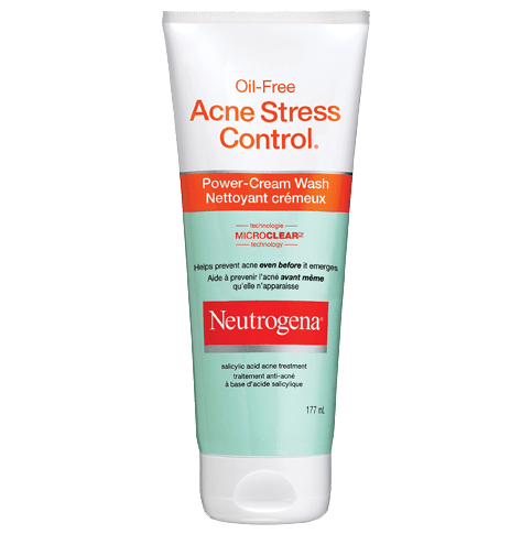 NEUTROGENA® OIL-FREE ACNE STRESS CONTROL® Power-Cream Wash