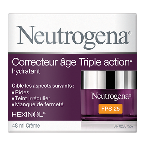 Hydratant NEUTROGENA® Correcteur âge Triple action PFS 25
