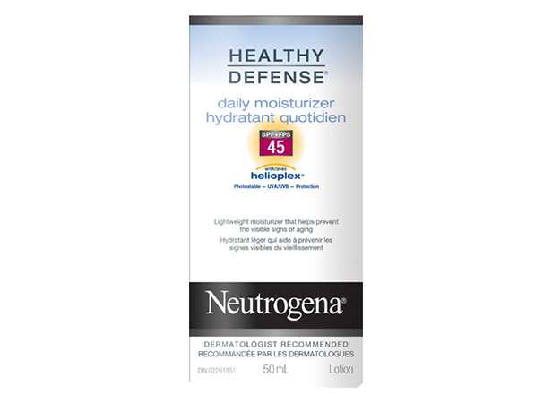 Hydratant quotidien NEUTROGENA® HEALTHY DEFENSE® FPS 45