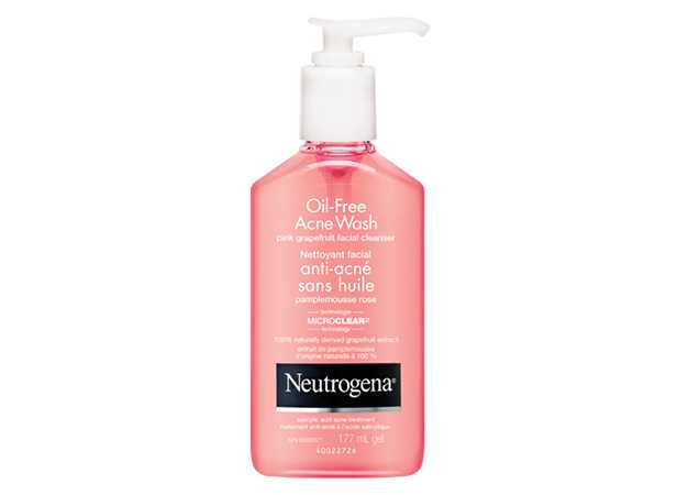 Nettoyant facial antiacné sans huile au pamplemousse rose NEUTROGENA® 
