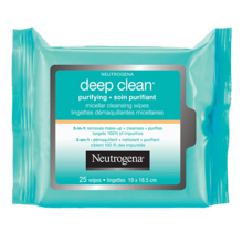 NEUTROGENA Deep Clean® Purifying Micellar Cleansing Wipes
