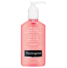 NEUTROGENA® Oil-Free Acne Wash Pink Grapefruit Facial Cleanser 