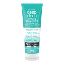NEUTROGENA Deep Clean® Purifying Clay Cleanser/Mask
